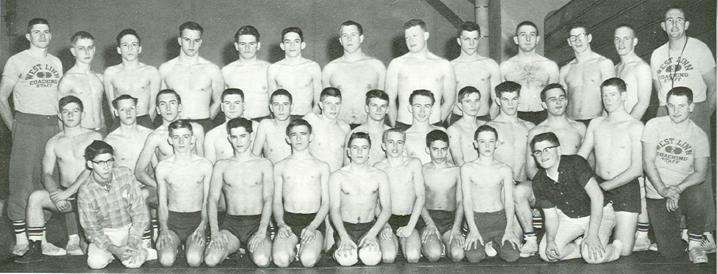 1963 Varsity Wrestling Team 